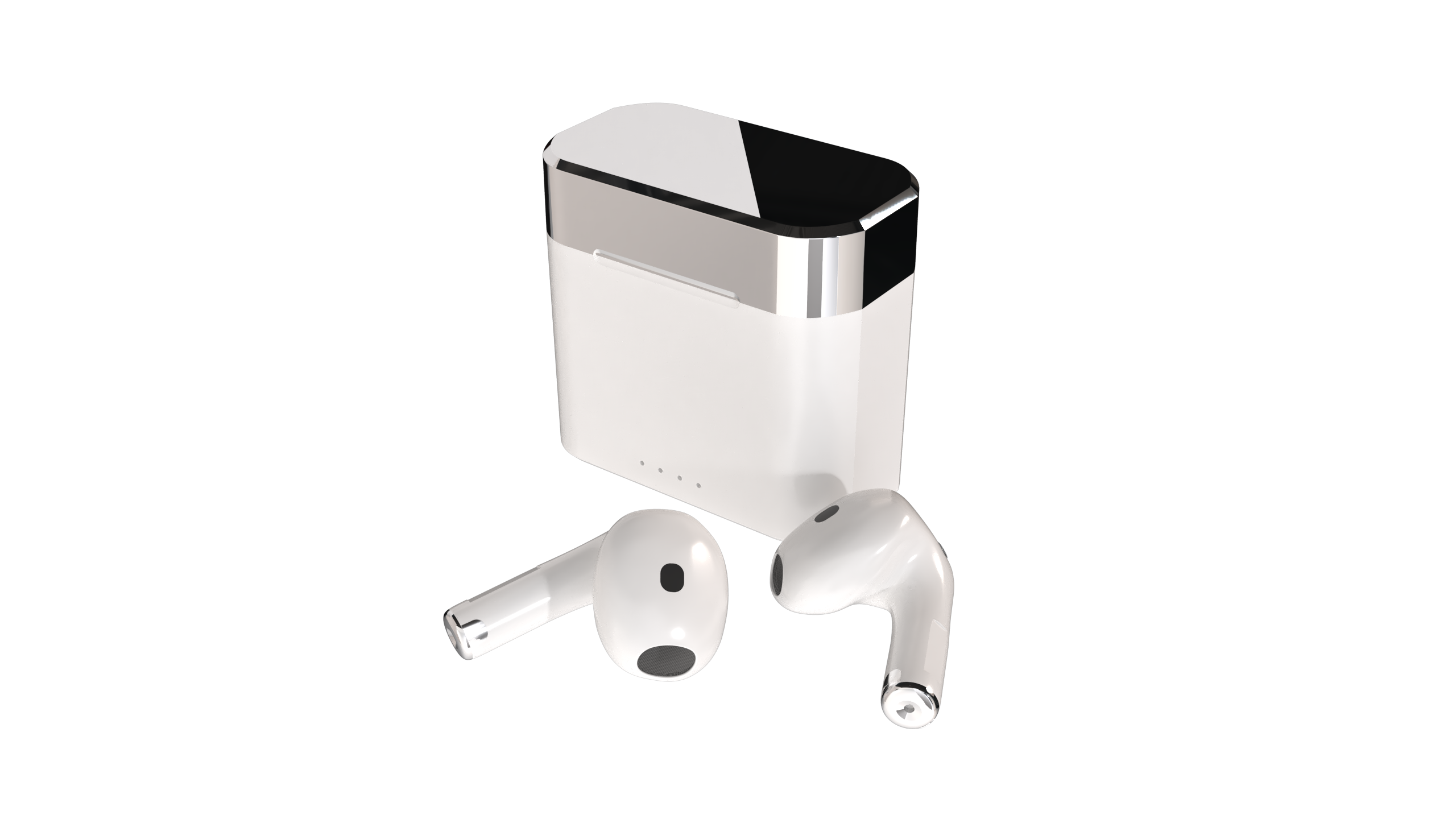 Professional Bluetooth headphones on white background, showing sleek design and premium materials, demonstrating high-quality audio product manufacturing